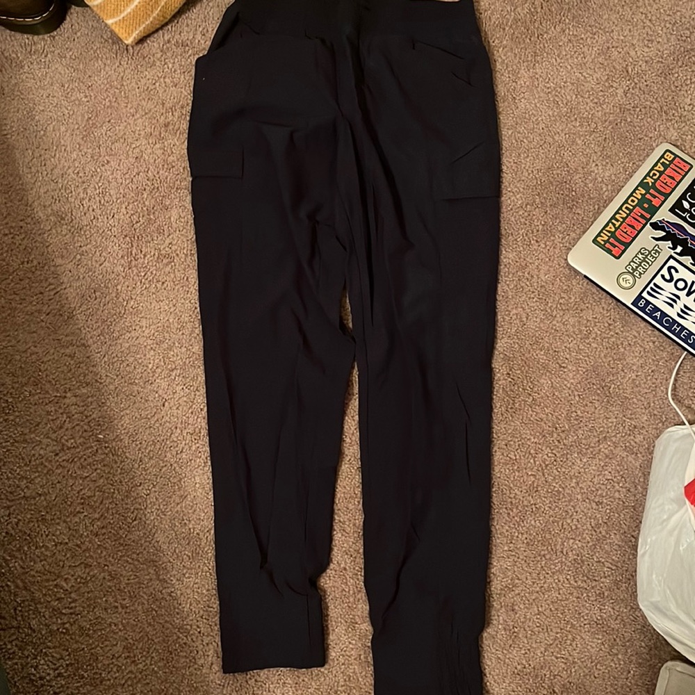North face navy joggers
